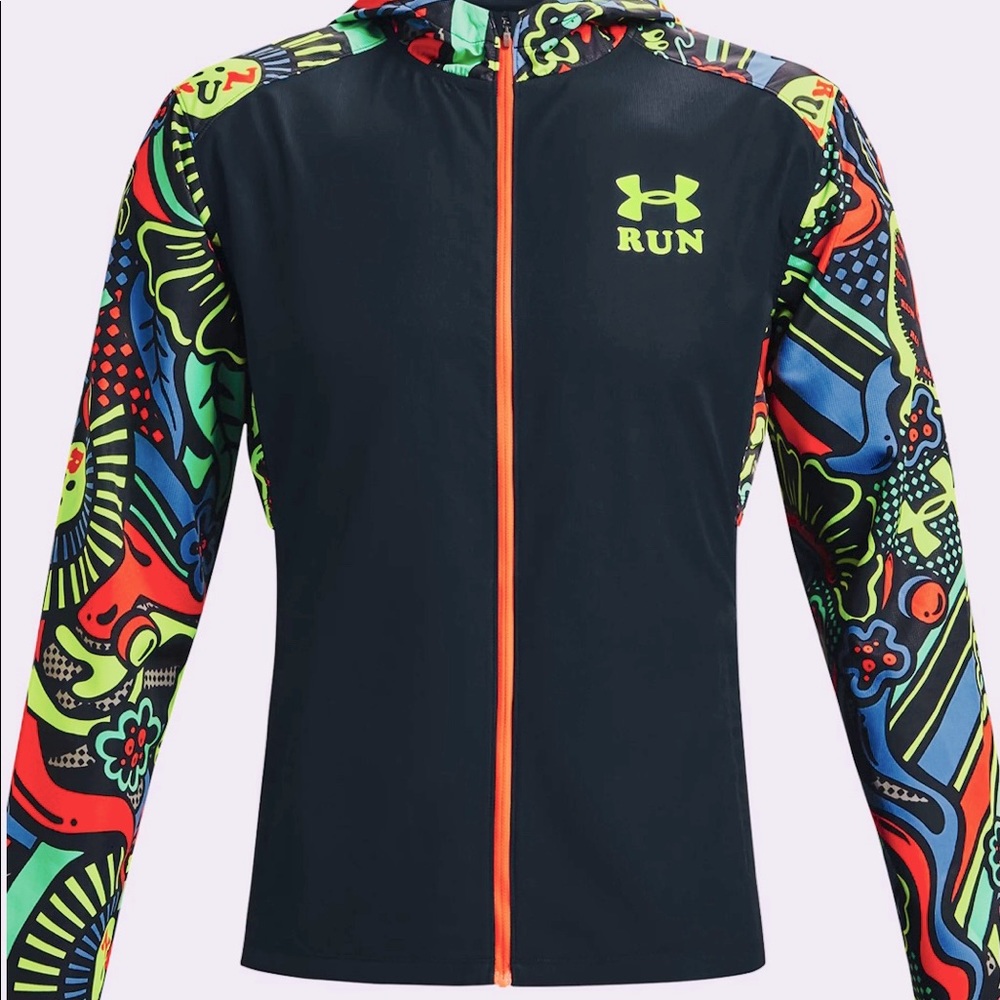 NWT Under Armour Keep Run Weird Jacket